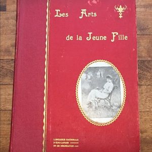 Les arts de la jeune fille par mesdames Bournand et Grand’Maison livre ancien